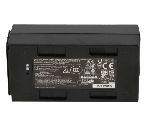 Ubiquiti Zasilacz POE 24V 12W 0,5A Gigabit - 246626 - zdjęcie 3